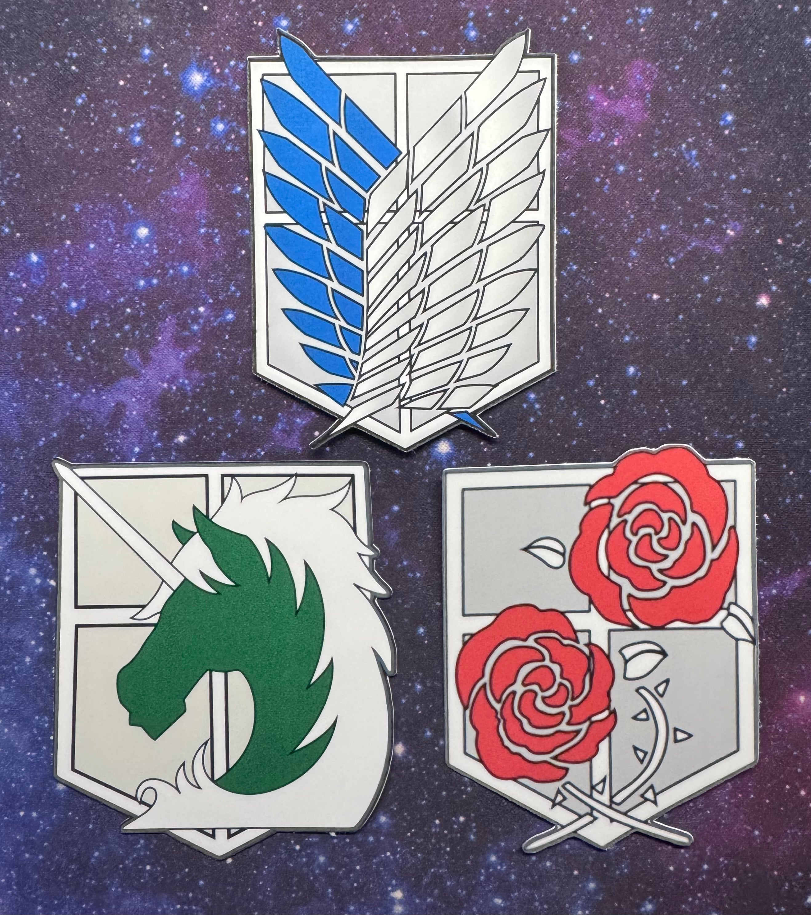 Scouts, Military Police, & Garrison Regiment [ Attack on Titan ] Vinyl Sticker