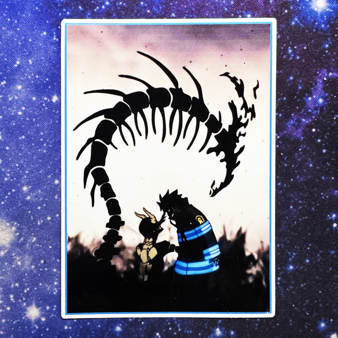 Adolla Link [ Fire Force ] Vinyl Sticker