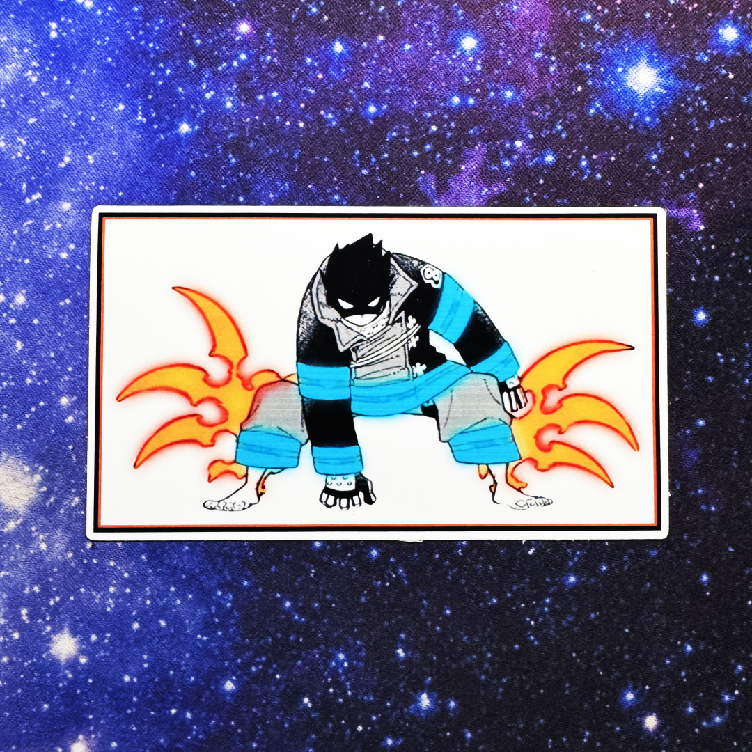 Shinra [ Fire Force ] Vinyl Sticker